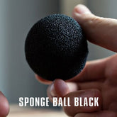 4.5 cm Supersoft Sponge Ball ( Black)