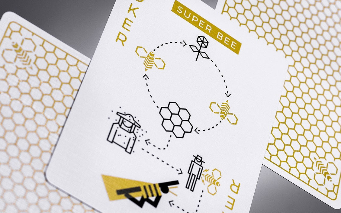 Super Bees Playing Cards