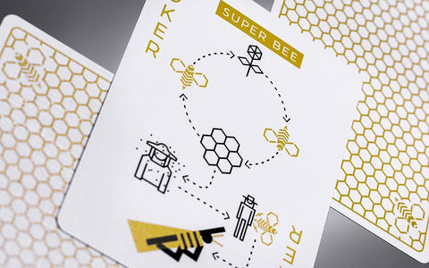Super Bees Playing Cards Super Bees Playing Cards