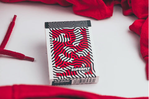 Superfly Spitfire Red Playing Cards by Gemini Superfly Spitfire Red Playing Cards by Gemini