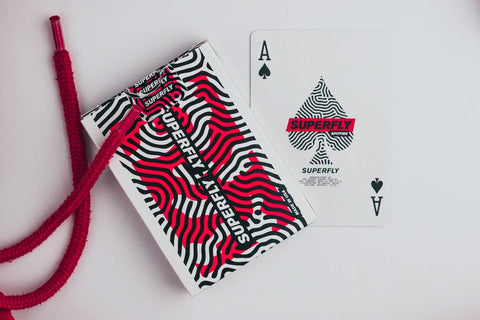 Superfly Spitfire Red Playing Cards by Gemini Superfly Spitfire Red Playing Cards by Gemini