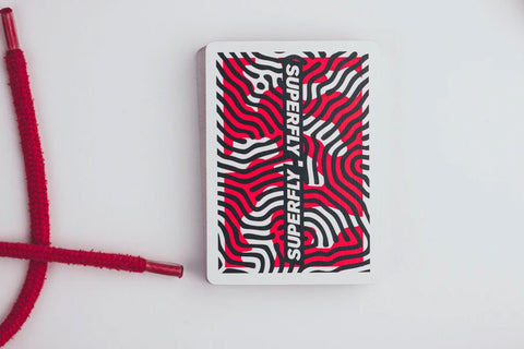 Superfly Spitfire Red Playing Cards by Gemini Superfly Spitfire Red Playing Cards by Gemini