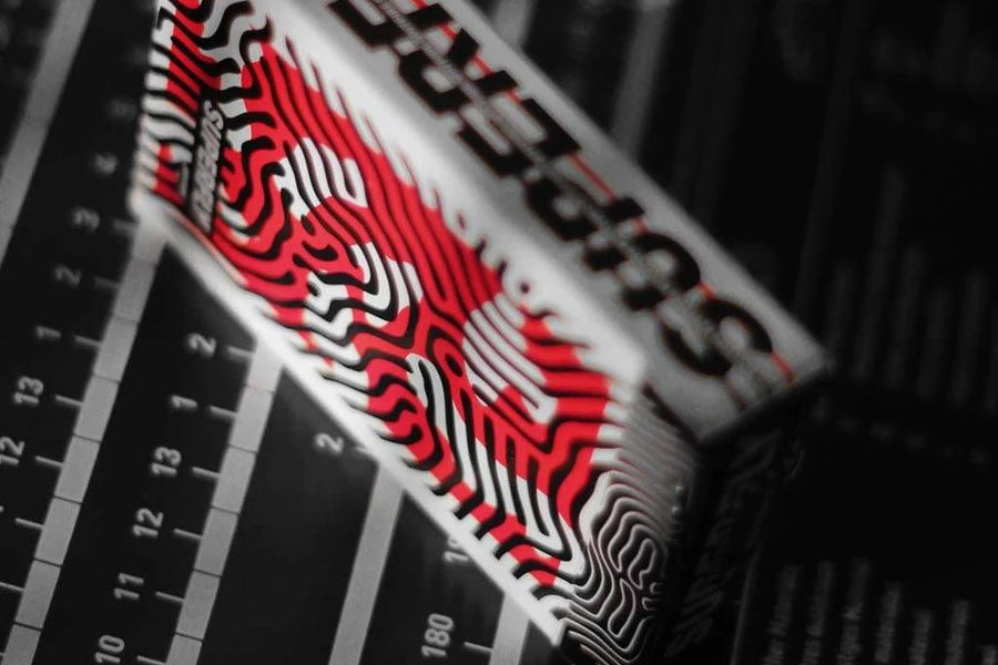 Superfly Spitfire Red Playing Cards by Gemini