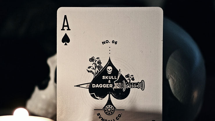 SVNGALI 06 Skull and Dagger Playing Cards