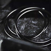 4 inch Linking Rings (Black) by TCC