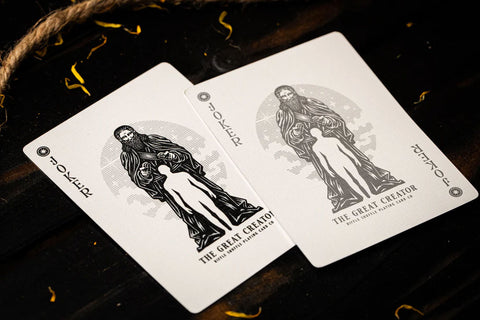 The Great Creator: Sky (Silver Foil) Edition Playing Cards The Great Creator: Sky (Silver Foil) Edition Playing Cards