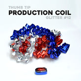 Thumb Tip Production Coil Glitter
