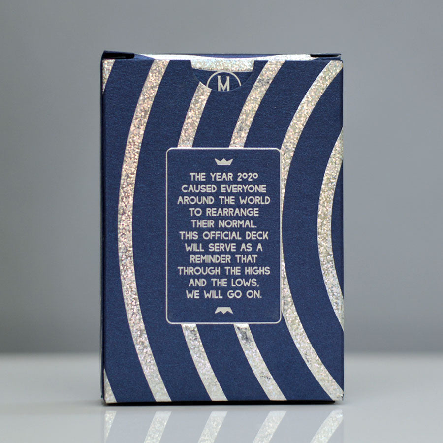 Marvelous Silver Twenty Twenty Playing Cards