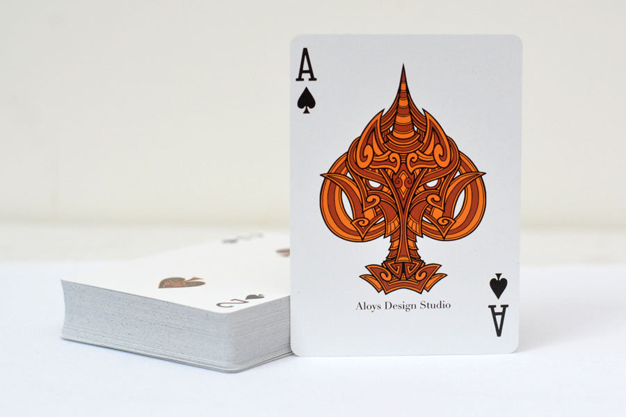Unicorn Playing cards (Copper)