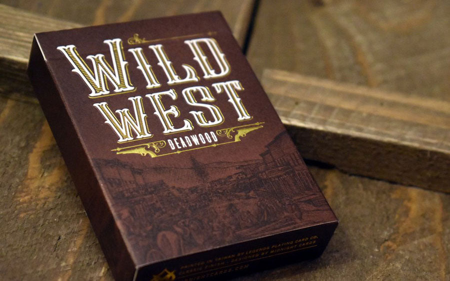 WILD WEST: Deadwood Playing Cards