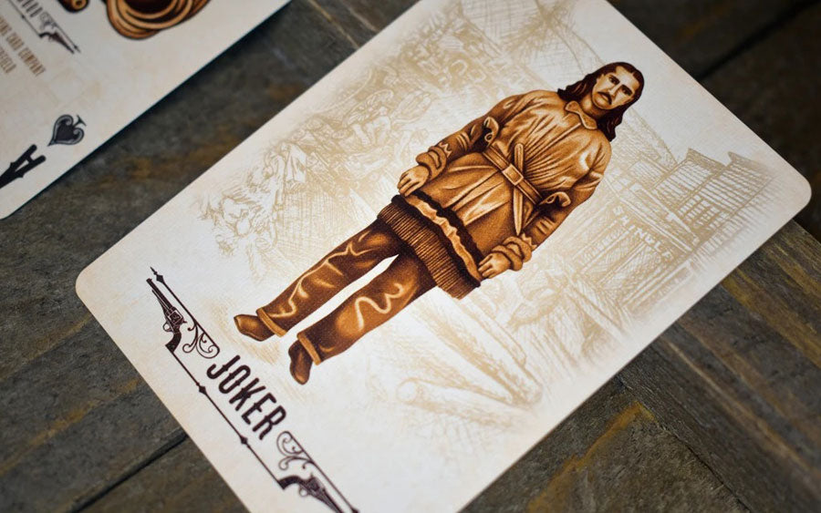 WILD WEST: Deadwood Playing Cards