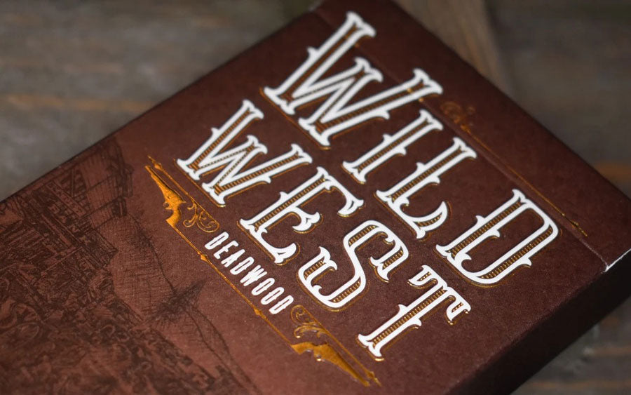 WILD WEST: Deadwood Playing Cards