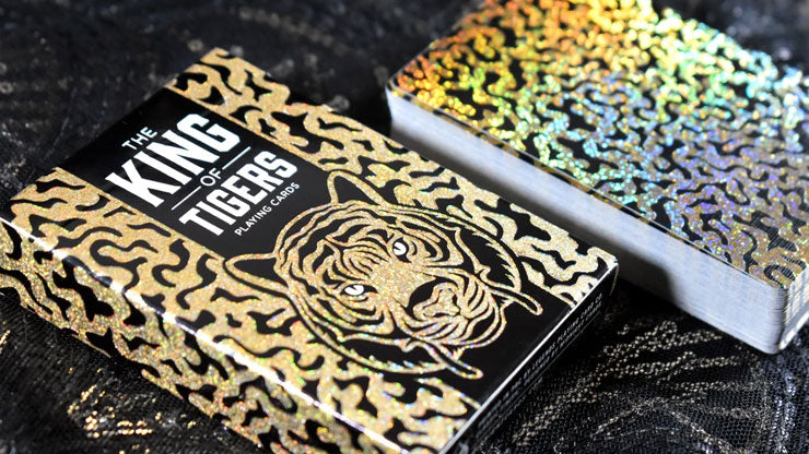 King Of Tiger Playing Cards by Midnight Cards