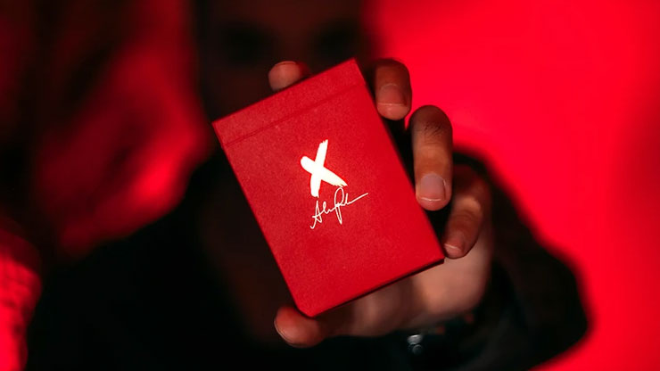 X Deck (Red Signature Edition) Playing Cards