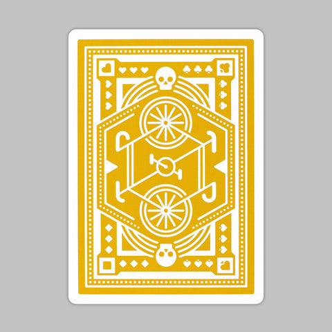 Yellow Wheel Playing Cards Yellow Wheel Playing Cards