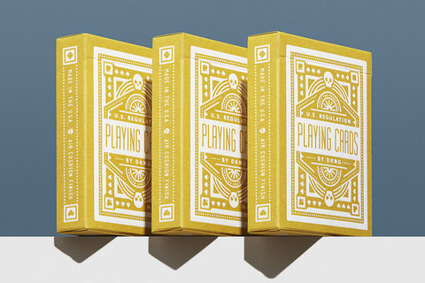 Yellow Wheel Playing Cards Yellow Wheel Playing Cards