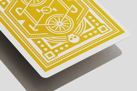 Yellow Wheel Playing Cards Yellow Wheel Playing Cards
