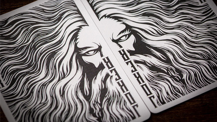 Zeus Sterling Silver Playing Cards