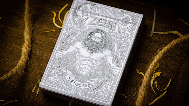 Zeus Sterling Silver Playing Cards