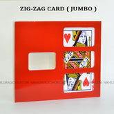 Zig Zag Card (Jumbo)