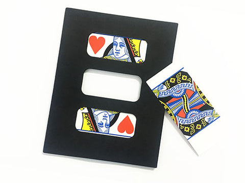Bare Face Zig Zag Card Jumao
