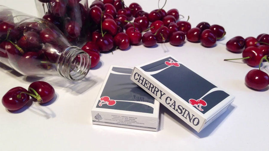 Cherry Casino V3 True Black Playing Cards