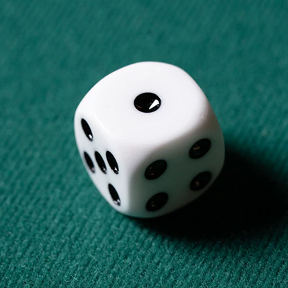 REPLACEMENT DIE White (GIMMICKED)