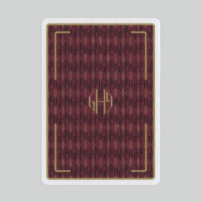 Hollingworth Playing Cards (Burgundy)