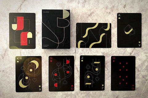 Balance (Black Edition) Playing Cards by Art of Play