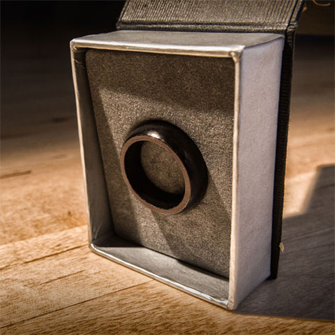 Kinetic PK Ring (Black) Curved 20 mm