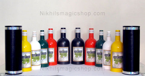 Moving Increasing and Coloring Bottles