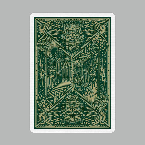 Atlantis Rise Edition Playing Cards by Riffle Shuffle
