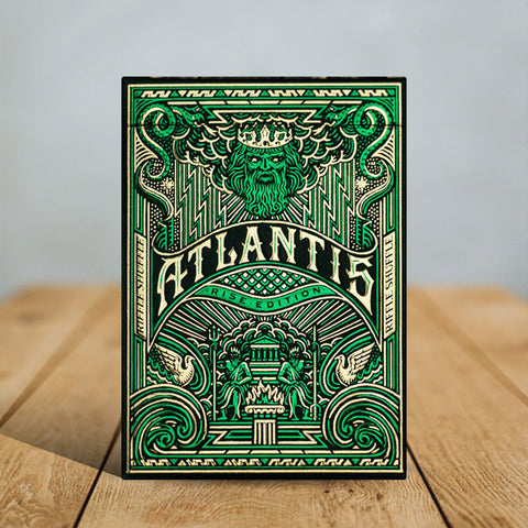 Atlantis Rise Edition Playing Cards by Riffle Shuffle