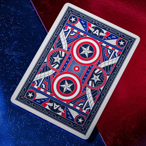 Captain America Playing Cards