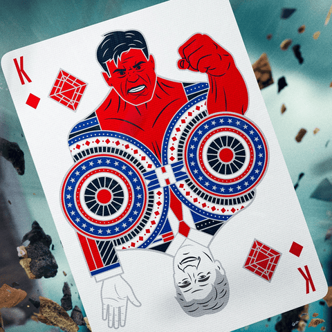 Captain America Playing Cards