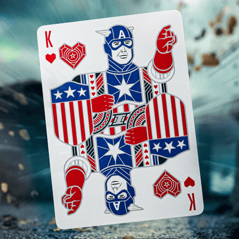 Captain America Playing Cards
