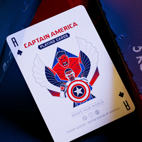 Captain America Playing Cards