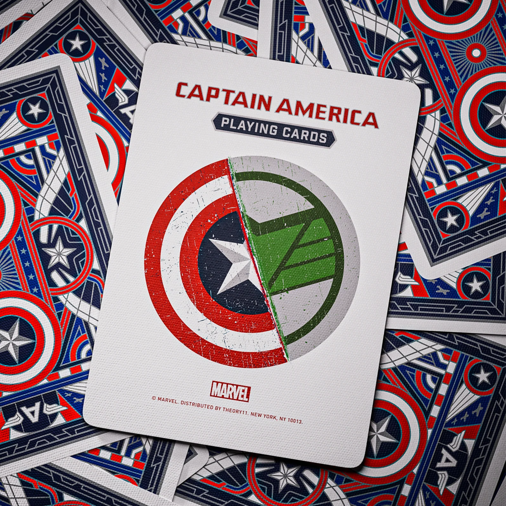 Captain America Playing Cards