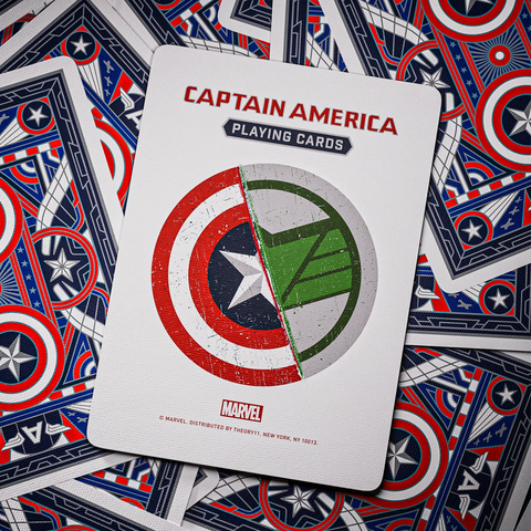 Captain America Playing Cards