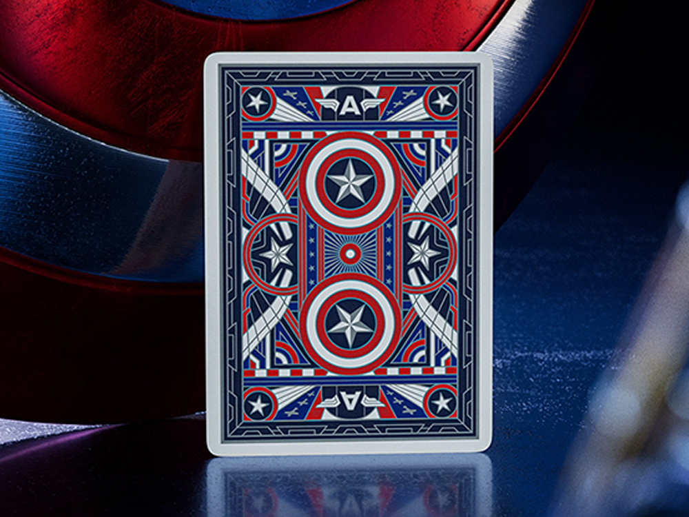 Captain America Playing Cards