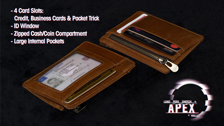 Apex Wallet Brown by Thomas Sealey