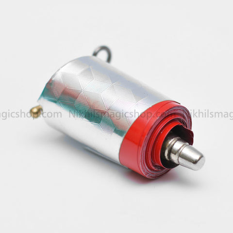 Appearing Cane (Metal Zebra Red & White)