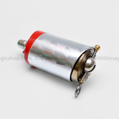Appearing Cane (Metal Zebra Red & White)