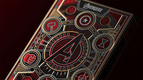Avengers: Red Edition Playing Cards