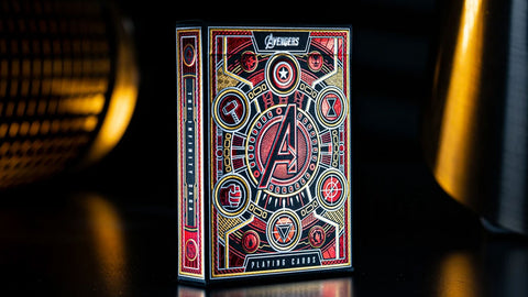 Avengers: Red Edition Playing Cards