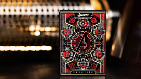 Avengers: Red Edition Playing Cards