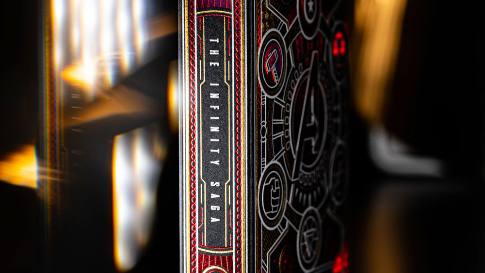 Avengers: Red Edition Playing Cards