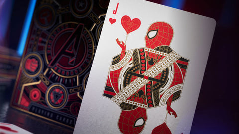 Avengers: Red Edition Playing Cards