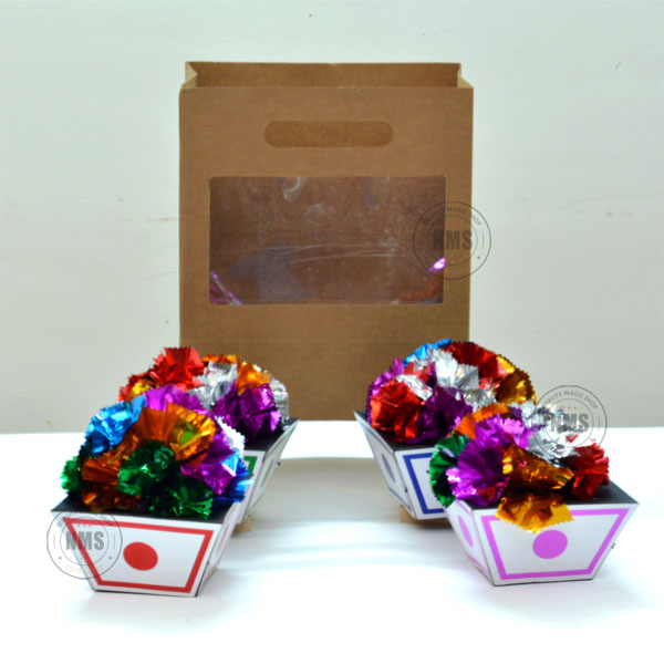 Flower Basket From Bag 