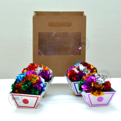 Flower Basket From Bag 